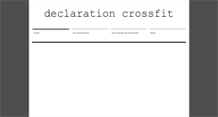 Desktop Screenshot of declarationcrossfit.com