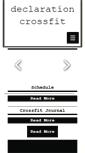 Mobile Screenshot of declarationcrossfit.com